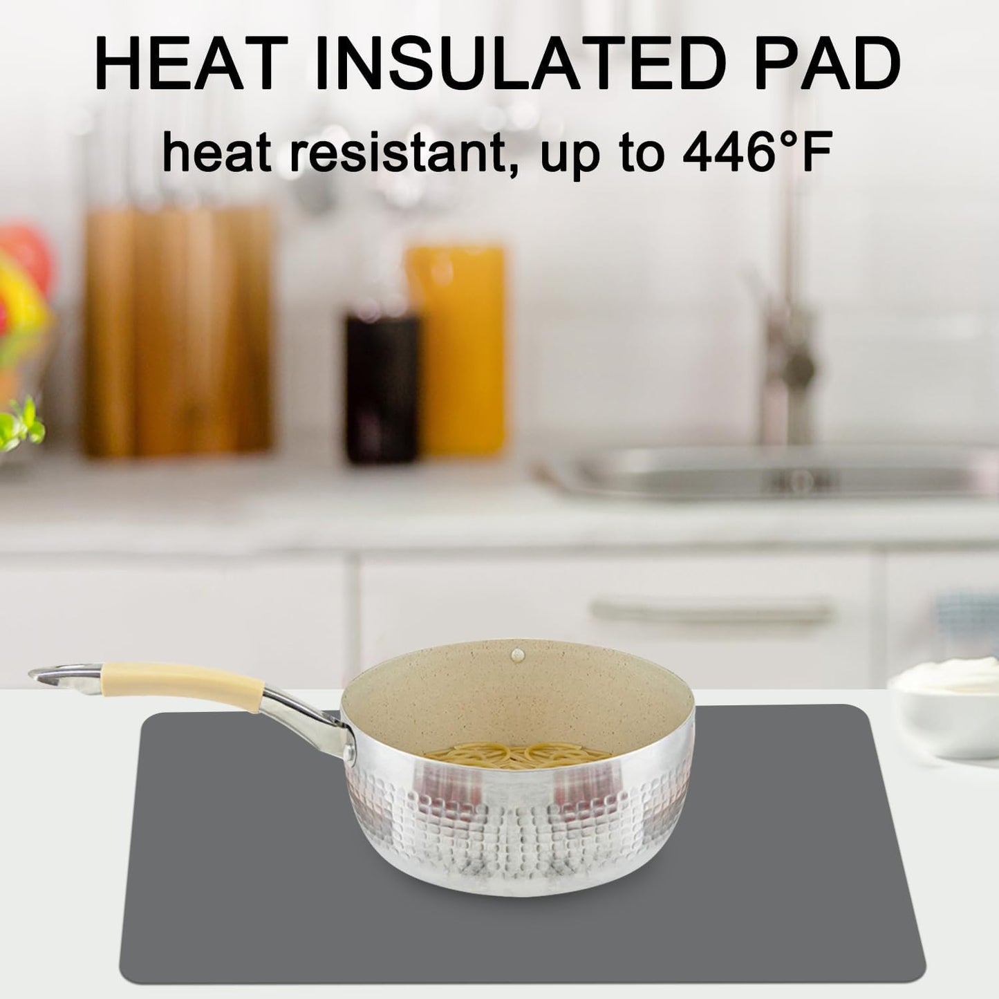 Extra Large Silicone Mats for Kitchen Counter, 27.6'' x 19.7'' Nonskid Silicone Placemats for Kids, Nonstick Purple Silicone Mat for Baking Crafts, Silicone Dab Mat Heat Resistant, 1Pack - Colors B