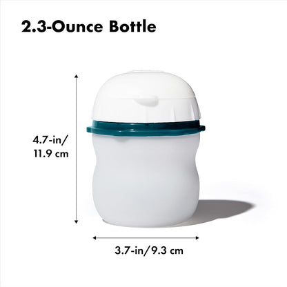 OXO Good Grips Prep & Go Snack & Dip Container, Snack Fuss-Free on the Move, Leakproof Reusable Small Meal Food Storage and Lid, Food Containers with Lids, Snack Organizer, 1.6 Cups/0.4 L