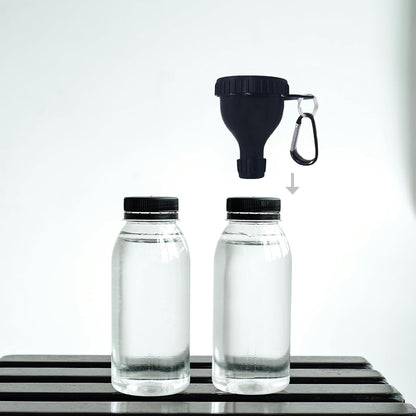 2 Pack Premium Protein Powder Containers - Portable Protein Funnels(50ml)