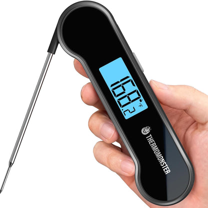 0.5 Sec Instant Read Meat Thermometer Digital for Cooking, Red