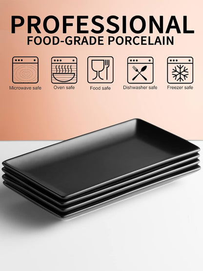 Gomakren 3 Tier Serving Trays Stand Porcelain Serving Platters 12 Inch White Serving Plates Dinner Platters for Appetizer Snack Fruit Cup Cake Tray Display Mothers Day Serving Dishes for Entertaining