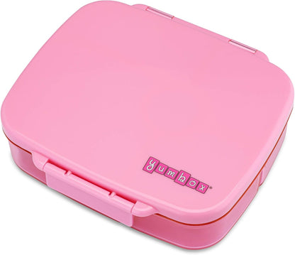 Yumbox Go Leakproof Bento Lunch Box, 5 Compartments, Charcoal Gray | Deep Portioned Tray | Removable Silicone Gasket | Lightweight Construction | Fits Most Lunch Bags | Easy-Clean Design
