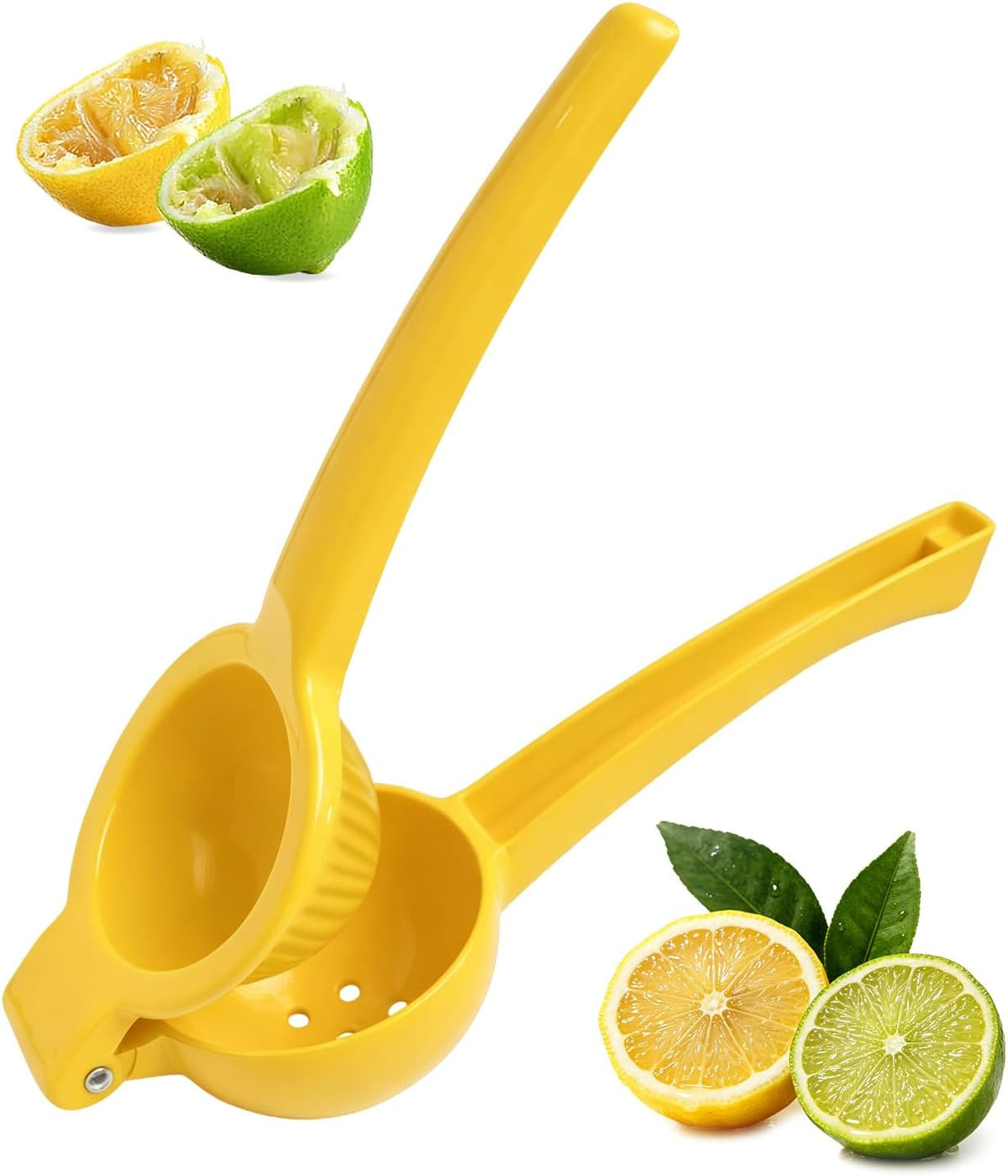 8.7" Lemon Squeezer Combo, Manual Citrus Juicer for Limes & Lemons