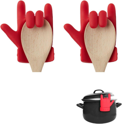 BeyondNice Silicone Snap Lid Pot Lid Lifter - Finger-Shaped, Unique, Spill-Proof & Steam Release - Kitchen Tool & Accessory (1)