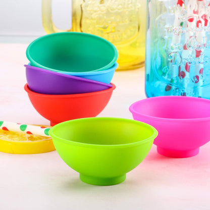 Boao 14 Pcs Mini Silicone Pinch Bowls 1.75 Ounce Small Dipping Ingredient Prep Bowls for Cooking Reusable Snack Serve Condiment Facial Mask Bowl for Sauce Nuts Appetizer DIY Craft