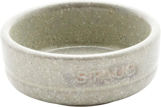 STAUB Ceramic Dinnerware 4-pc Condiment Dish Set - White Truffle