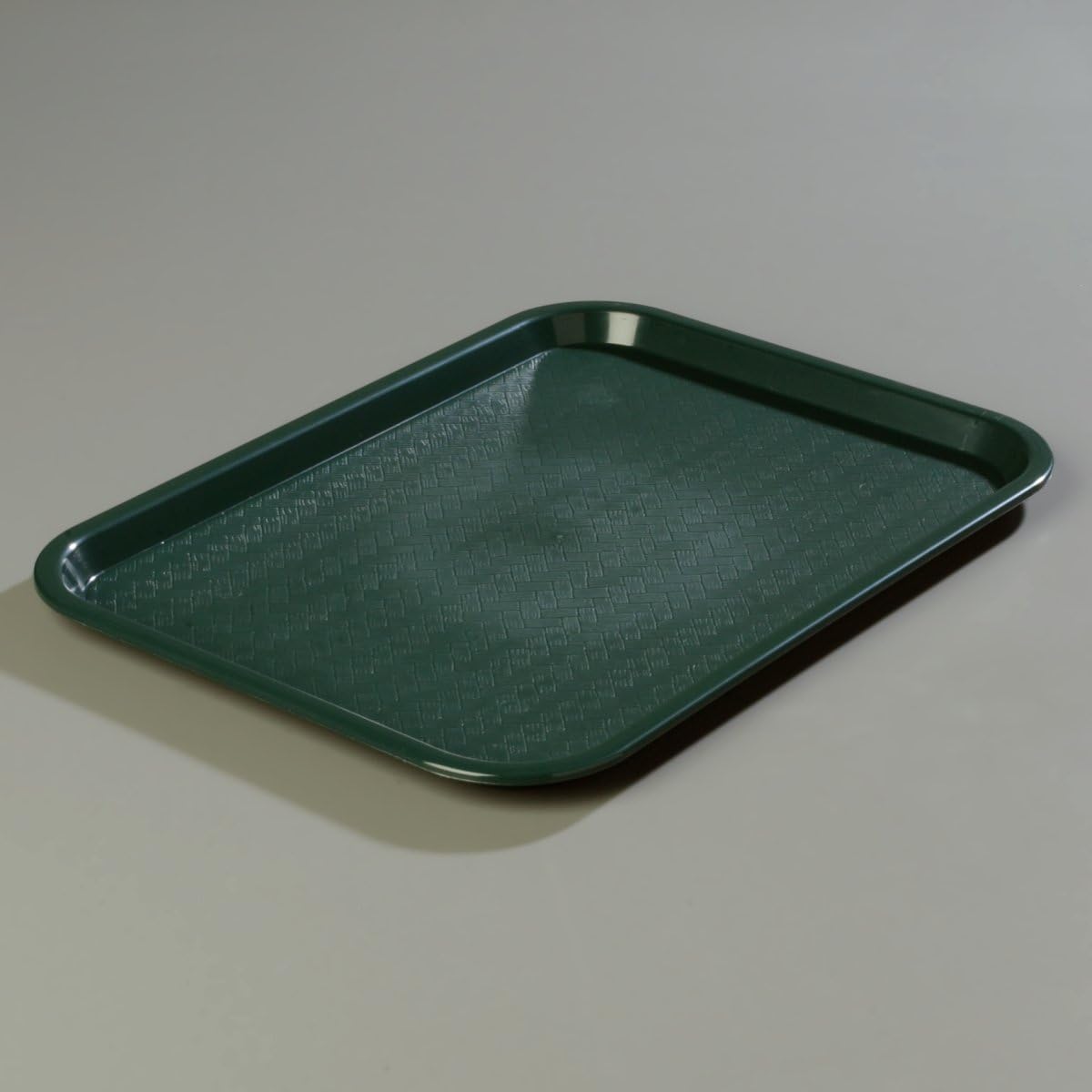 Carlisle FoodService Products Café Cafeteria Tray, Fast Food Tray for Restaurant or Commercial Use, 14" x 18", 1 Count, Black
