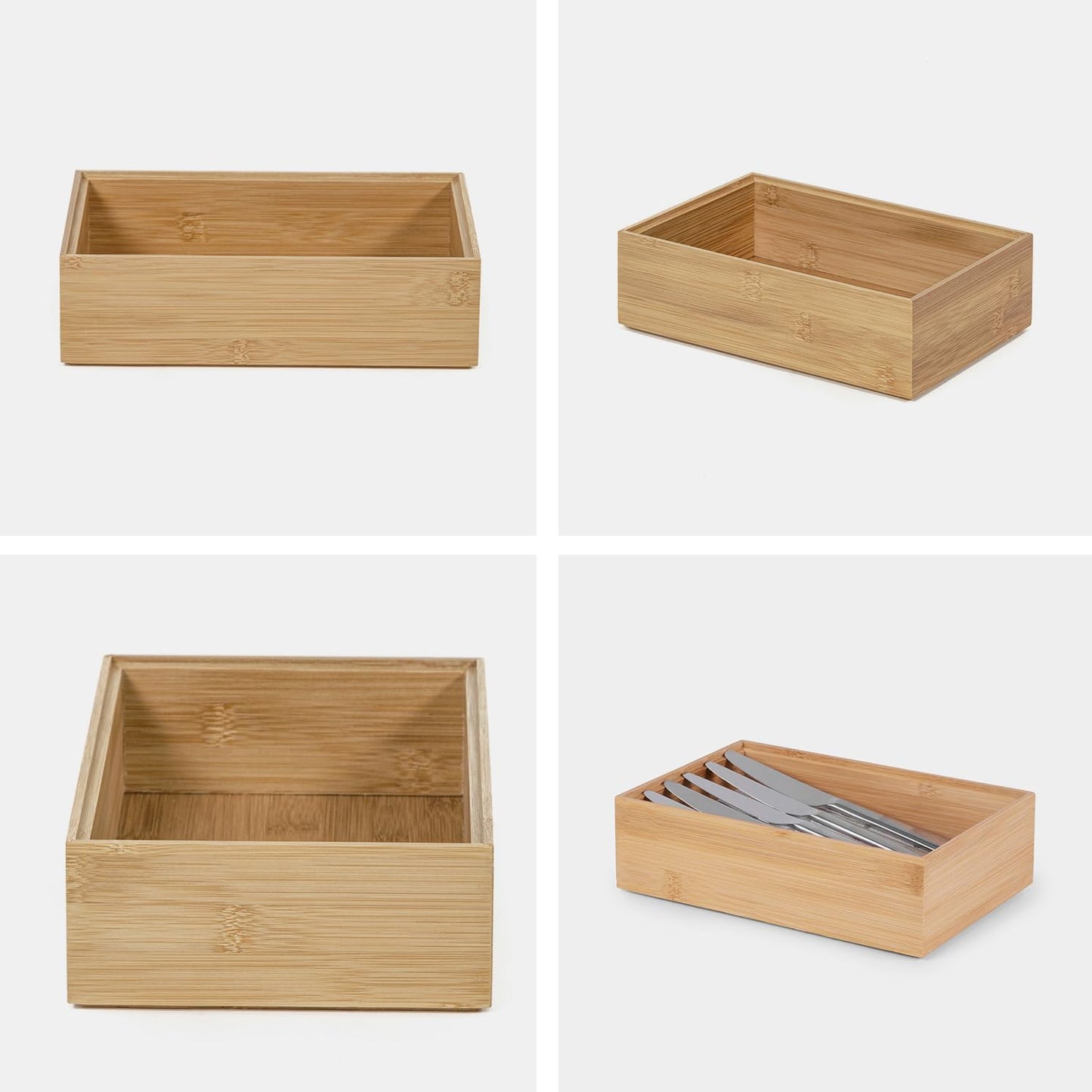 Compactor Osaka Organizer - Nature Collection, Size M | Eco-Friendly Bamboo Storage Solution