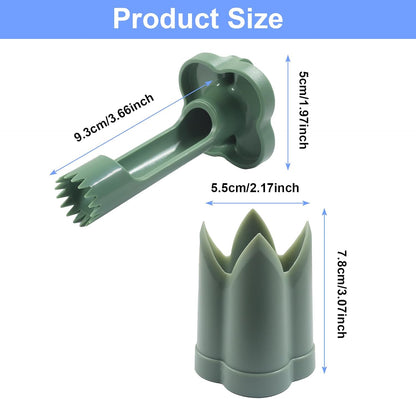 2 in 1 Upgraded Bell Pepper Cutter, 3 Pack