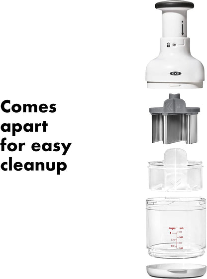 OXO Good Grips Vegetable Chopper with Easy-Grip Handle for Meal Prep