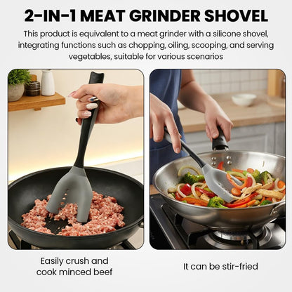 Meat Chopper Mincing Spatula Hamburger Grinder Ground Beef Smasher