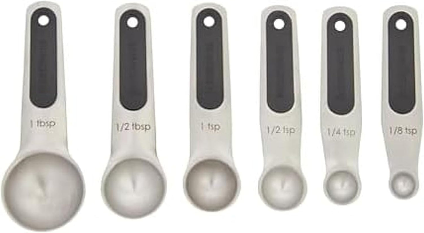 Farberware Professional Set of 5 Stainless Steel Measuring Cups, Precision and Ease in Every Scoop, Features Magnetic Handles for Easy Storage, Dishwasher Safe