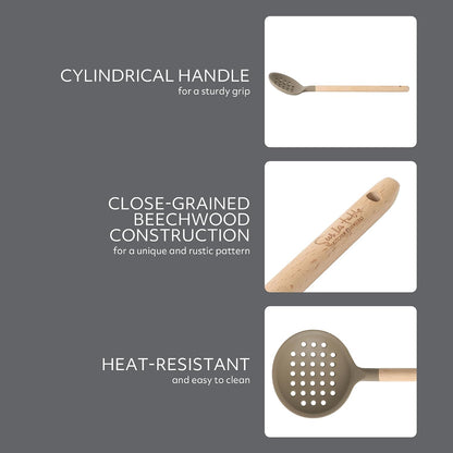 Sur La Table Kitchen Essential Mealcraft Silicone Spatula - Juniper Green