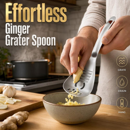 5-in-1 Stainless Steel Cooking Spoon, Potato Masher & Egg Separator，A+B