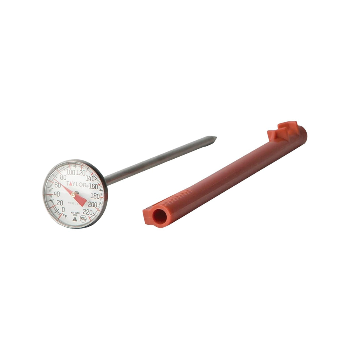 Taylor 1 Inch Instant Read Pocket Thermometer with Sleeve
