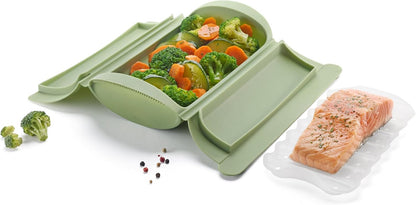 Lékué Silicone Steam Cooker, 2p