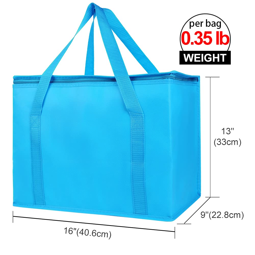 Bodaon Insulated Food Delivery Bag, XXXL Pizza Delivery Bags for Hot and Cold Food, Commercial, Large Capacity Reusable Warming Bag, Catering Cooler Bag for Rideshare, Warmers for Parties (Black, 1Pk)