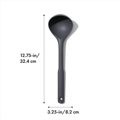 OXO Good Grips 3-Piece Silicone Utensil Set, Gray, One size