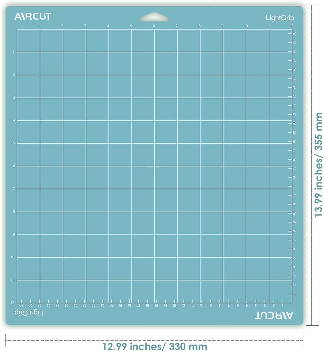 AIRCUT Cutting Mat for Cricut Maker and Explore Series, Blue Grip Mats