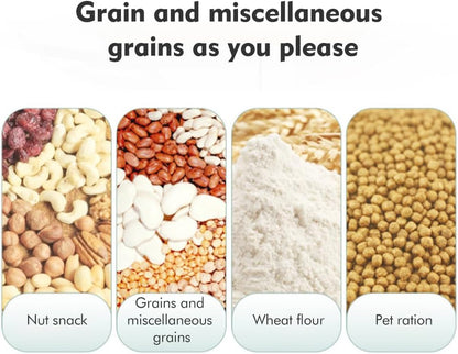 Rice Dispenser Container 10Kg, Large Cereal Dry Food Storage Containers with Measuring Cup, Household Cereal Dispenser Bucket for Rice Corn Soybean Kitchen Pantry