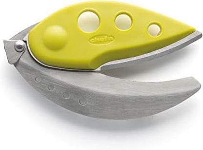 Chef'n LooseLeaf Plus Kitchen Herb Stripper & Chopper, Wasabi/Stainless Steel