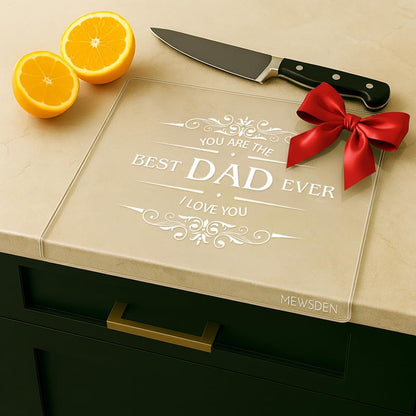 Acrylic Cutting Board with Counter Lip, Clear Cutting Boards for Countertop Protector, Cutting Board for Kitchen Counter, Non-Slip Dough Mat, Kitchen Decor Gadgets House Warming Gifts(24"x18")