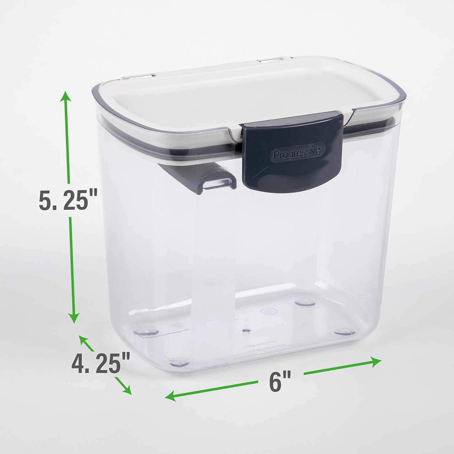 ProKeeper Flour Storage Container, 4-Quart, BPA-Free Plastic, Dishwasher Safe