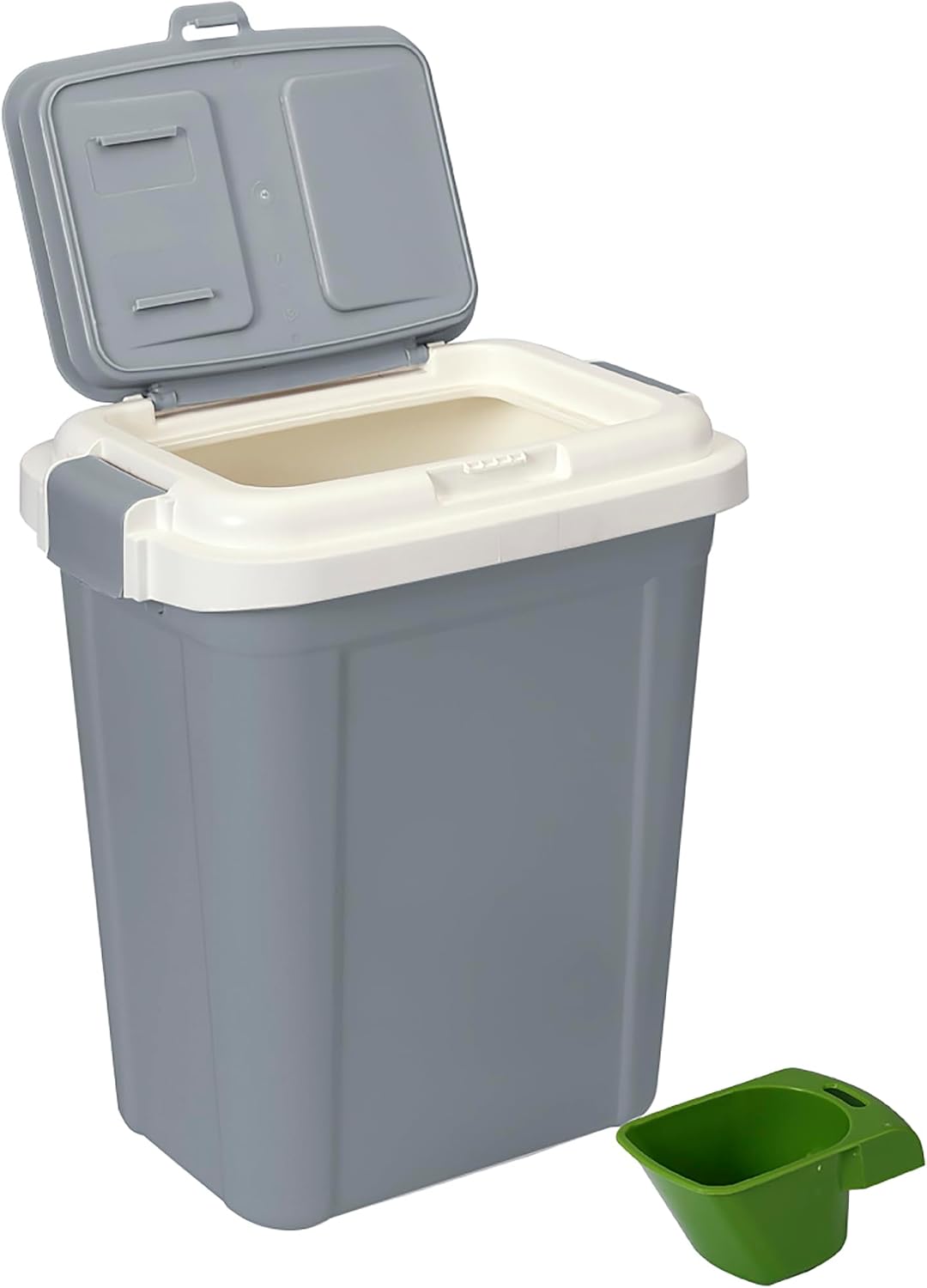 Ashfield & Harkness Airtight Pet Food Storage Container, up to 30 Lbs/ 36 Qt for Dog Cat Bird and Other Pet Food Storage, Easy Acces Including Scoup, Easy Access, Lightweight Keeps Pet Food Fresh
