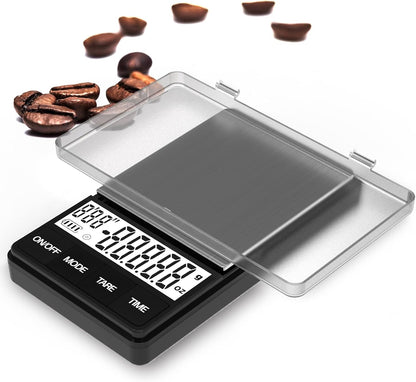 MAXUS Espresso Scale with Timer, 1000g x 0.1g, Coffee Scale for Drip Coffee