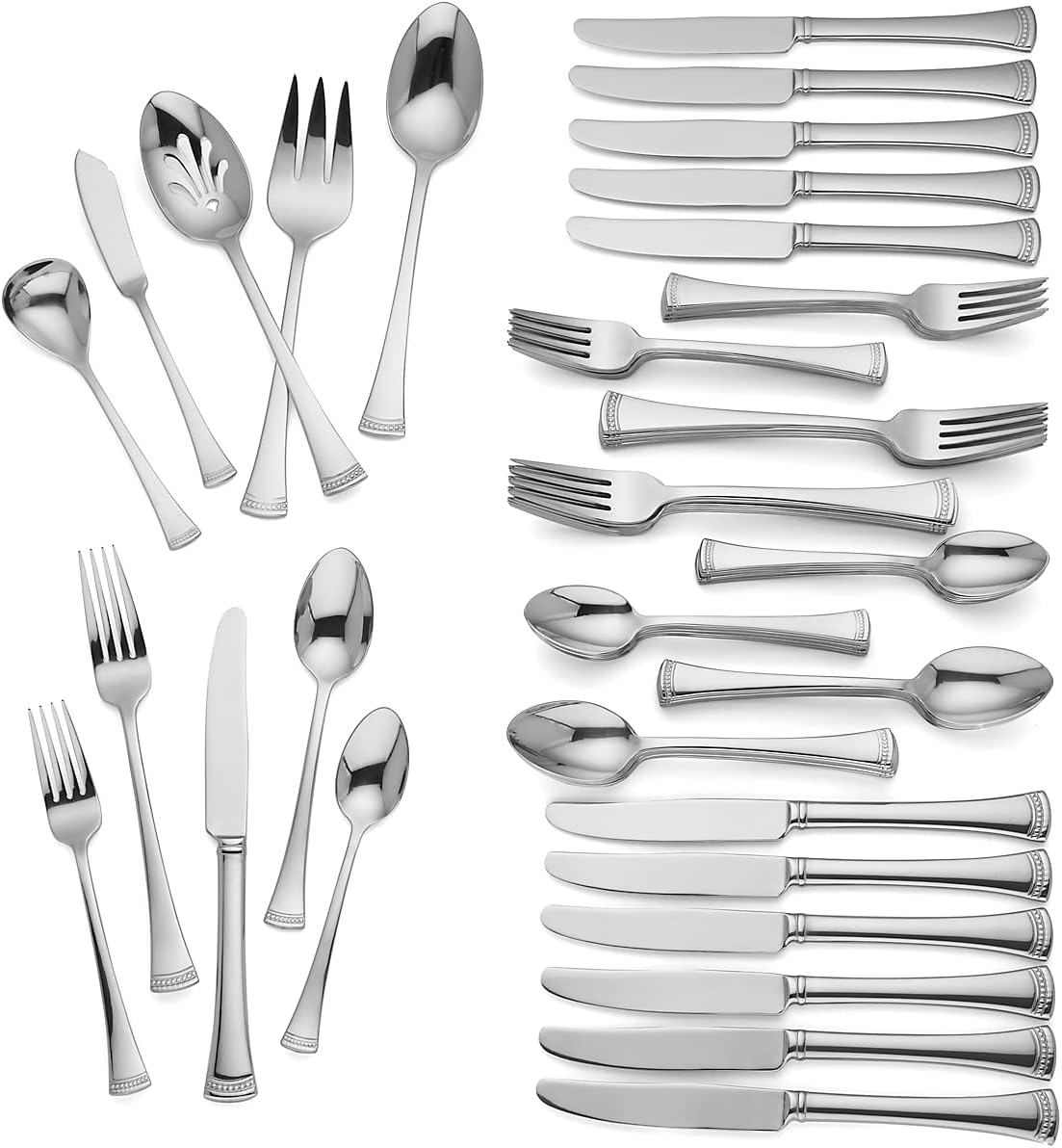Lenox Portola Silverware Serving Set, Flatware