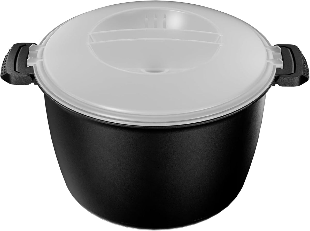 Large Microwave Cookware Steamer 2 Quart Vegetable Cooker for Cooking