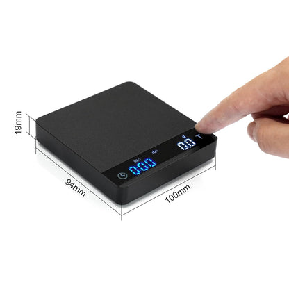 Espresso Coffee Scale with Timer 0.1g Precision Shot Scale