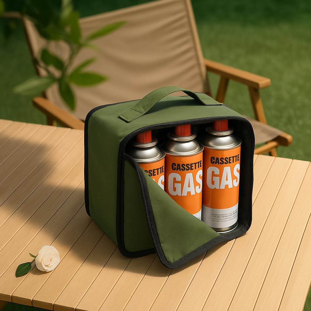Outdoor Camping Cookware Storage Bag - Portable Handheld Organizer for Grill Pans, Utensils, and Kitchen Tools - Durable Carrier for BBQ and Picnic Gear