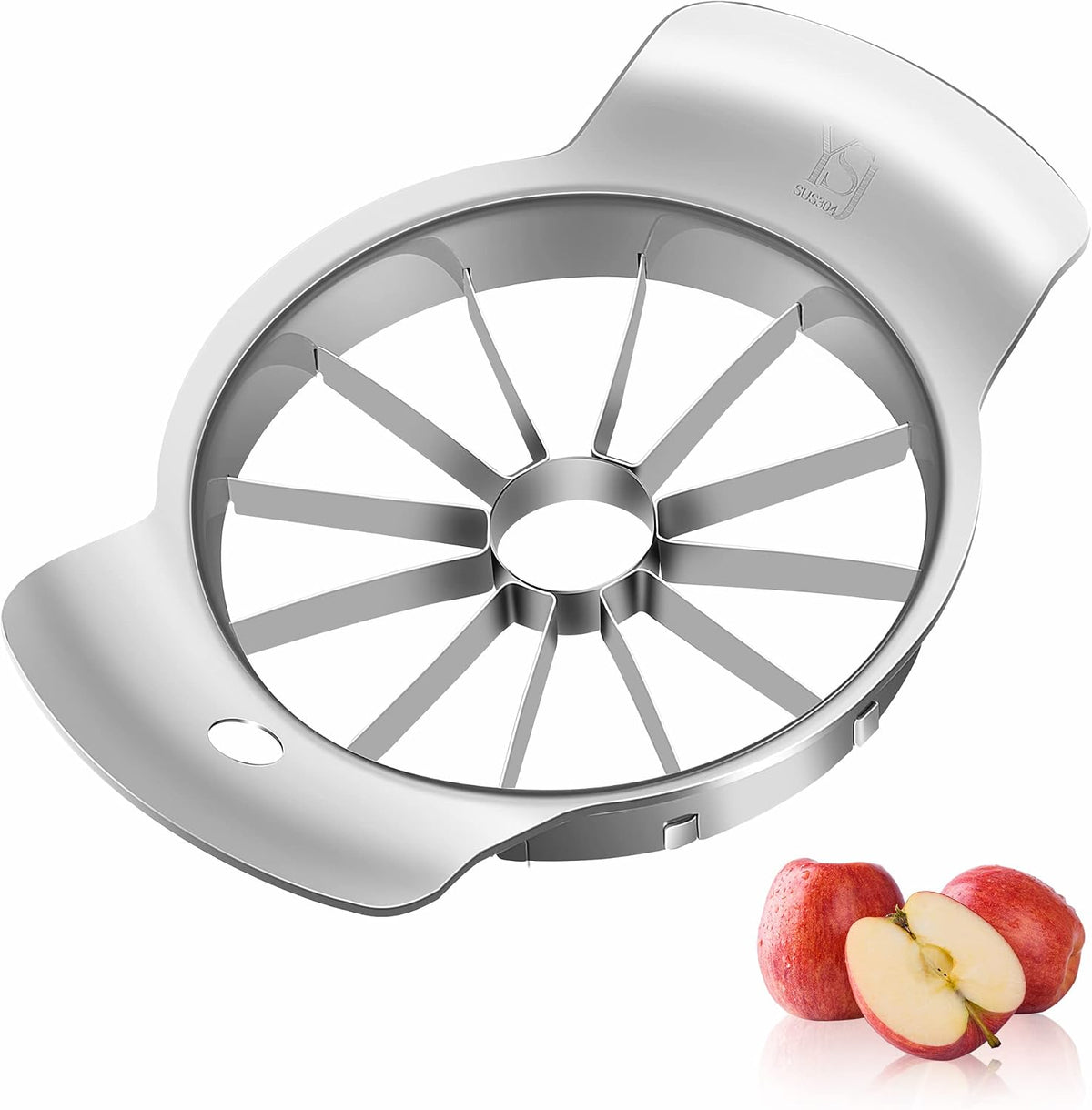 Supercenter Apple Cutter, Apple Corer and Slicer - 4.72 Inch Apple Slicer