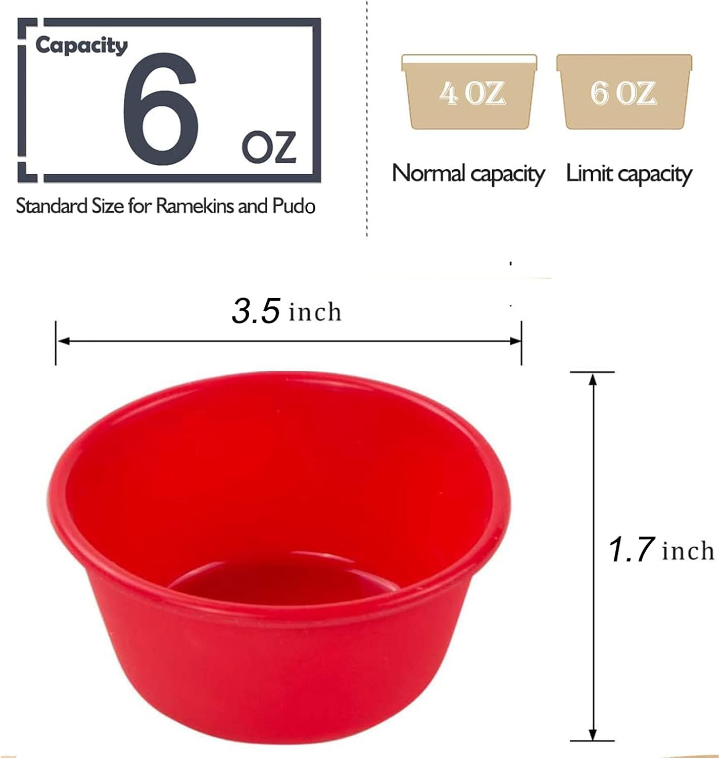 Webake Silicone Cupcake Baking Cups Set of 8, Air Fryer Muffin Pan Jumbo Muffin Liners Reusable Large Individual Muffin Tin, 3.5 Inch Mini Cake Pan Salad Dressing Container, BPA Free
