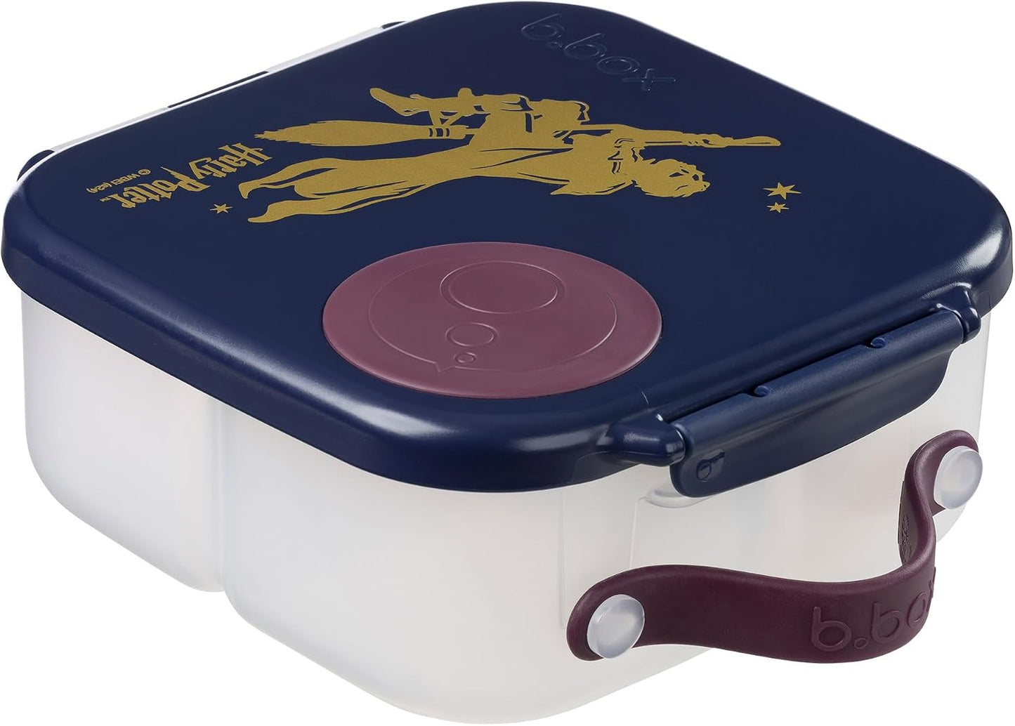 b.box Mini Lunch Box 2-Pack, Leak Proof Bento Box for Kids, 3 Compartment Snack Containers Ages 3+, Lunchbox for Daycare + School, Dishwasher Safe, BPA-Free, PFAS-Free, 4.25 Cup - Blue + Green