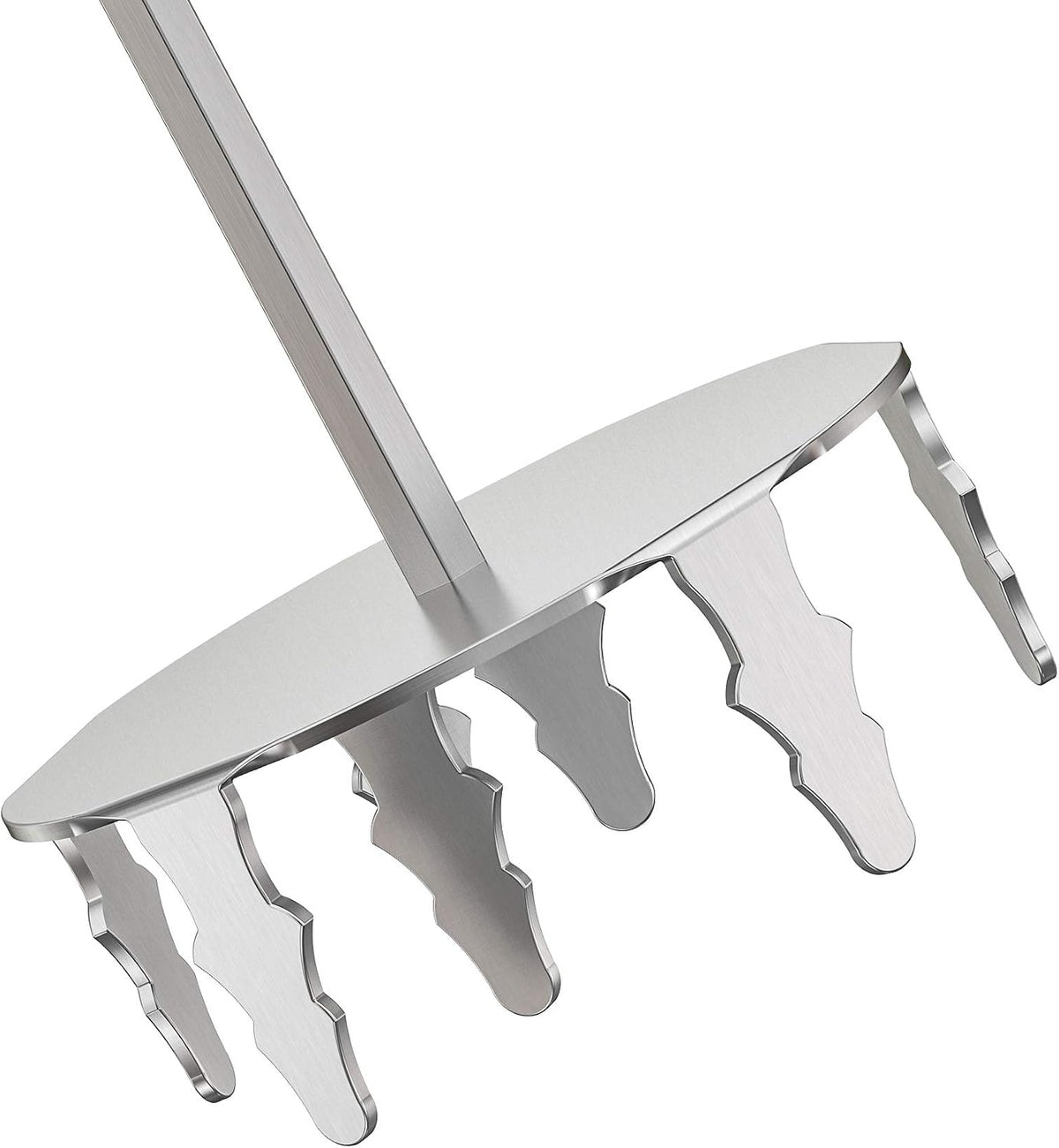 Onlyfire 4 Inch Stainless Steel Pork Puller, Upgraded Ultra-Sharp