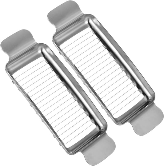 2Pcs Cheese Slicer & Butter Slicer Cutter for Block Cheese, Butter Squares