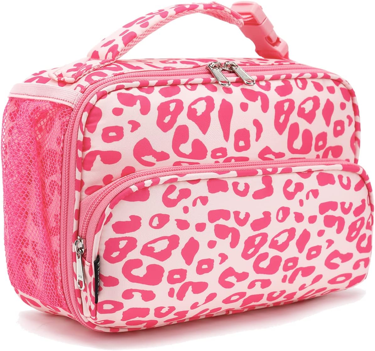 FlowFly Kids Lunch box Insulated Soft Bag Mini Cooler Back to School Thermal Meal Tote Kit for Girls, Boys, Astronaut - Colors B
