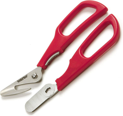 Norpro 6516 Ultimate Seafood Shears Red 7.5" x 3" x .5"