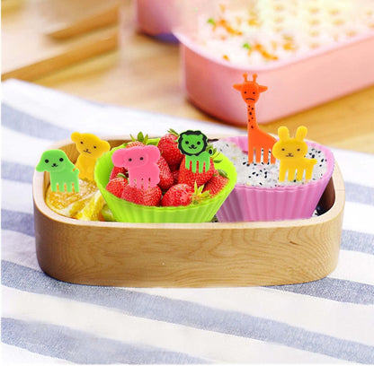 XANGNIER 40 Pcs Silicone Lunch Box Dividers,Reusable Lunch Bento Box Accessories for Kids,Lunchbox Supplies Accessories,Back to School Lunch Essentials,Silicone Cupcake Liners,Muffin Cups
