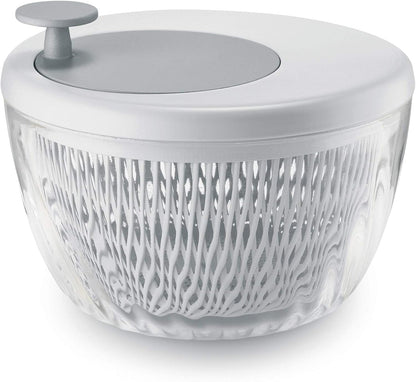 Guzzini Twist & Dry Salad Spinner, Blue 170900134