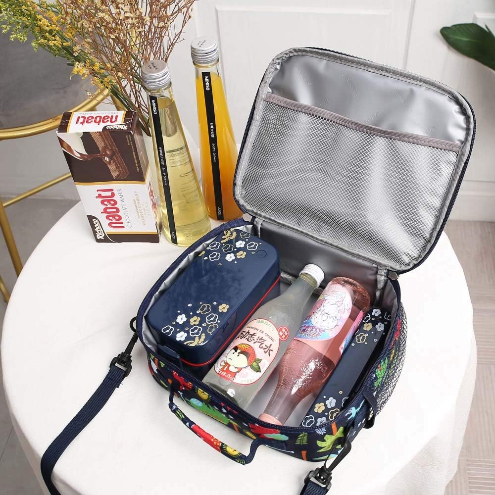 Lunch Bag for Kids Coole Lunch Box Tote for Women Girls Boys Children Student Insulated Bento Bag for School Work Picnic Outdoor Activities