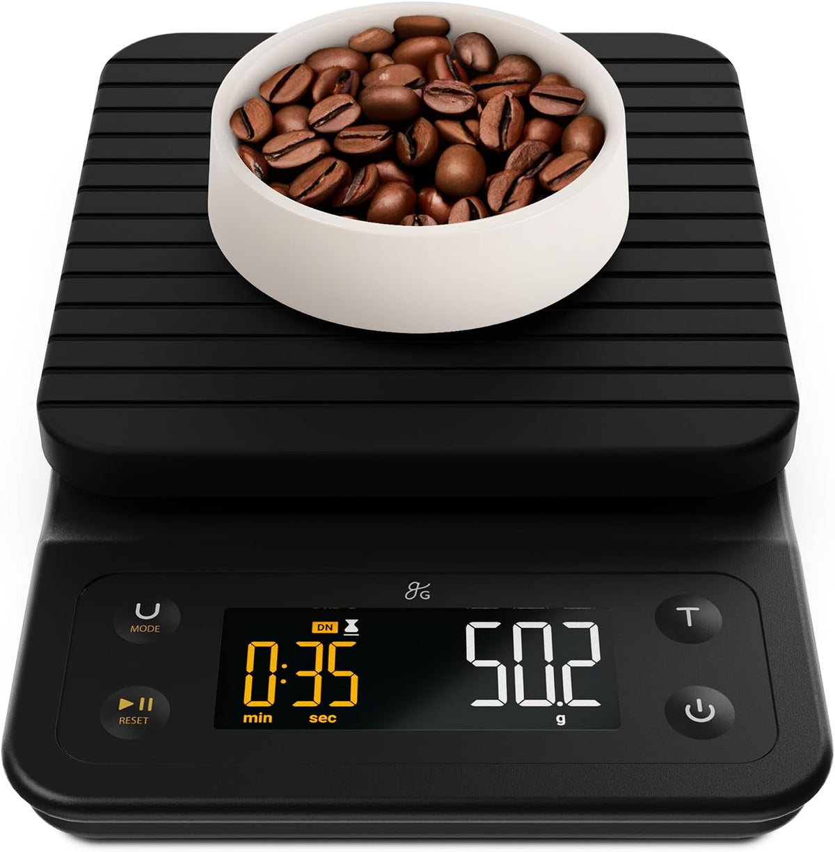 Greater Goods Coffee Scale with Timer, 0.1g Precision for Espresso & Matcha