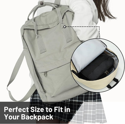 MIER Small Lunch Bag for Kids & Adults Compact Insulated Lunch Box Portable Thermal Mini Cooler for Work School Travel, Bluesteel