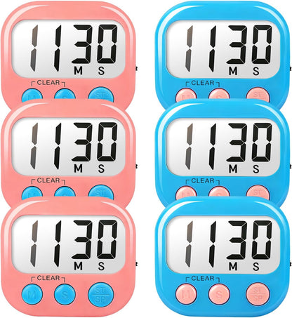 Digital Timer for Kids Classroom Timers for Teachers Blue Green