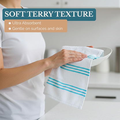Casa Platino Potholders for Kitchens, 8-Piece – 500°F Heat Resistant Oven Mitts and Pot Holders, Mini Oven Mitt with Silicone Grip, 2 Kitchen Towels & 2 Dish Cloths – Durable & Non-Slip – Canyon Rose