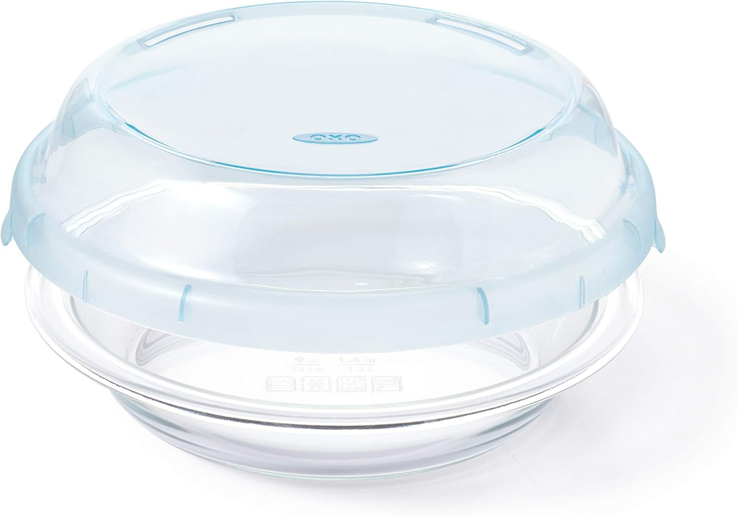 OXO Good Grips GLASS PIE PLATE WITH LID