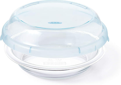 OXO Good Grips GLASS PIE PLATE WITH LID