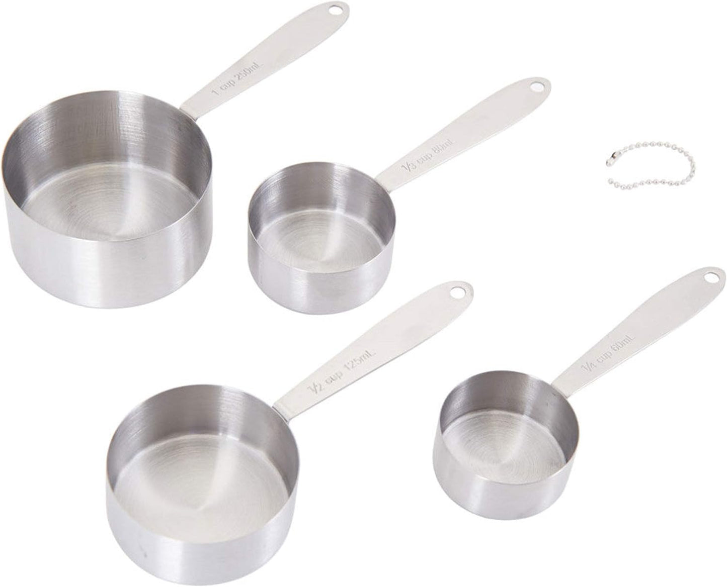 Farberware Pro Stainless Steel Measuring Cup and Spoon Set, 9-Piece